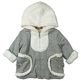 《H28年秋冬物》 nico hrat(ニコフラート) 製品洗い加工済み 表30/10綿裏毛 裏フリースフードジャケット 100cm/MG NO.B-260565