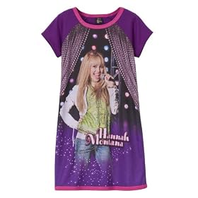 Girls' Hannah Montana Star Nightgown - Purple