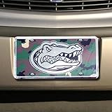 Florida Gators Gator Camo Metal College License Plate Wall Sign Tag