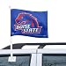 Boise State Broncos Royal Blue Car Flag
