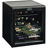 Danby DWC172BL 1.8-Cu.Ft. 17-Bottle Counter-Top Wine Cooler, Black