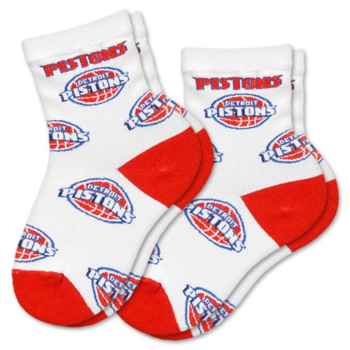 NBA Detroit Pistons Kids Socks, 2-Pack, Infant