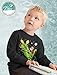 T-Rex Santa Ride Funny Ugly Christmas Sweater Toddler/Kids Sweatshirts