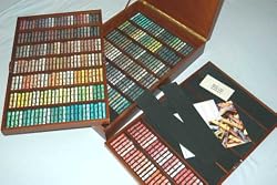 Sennelier 525 Full Pastel Wood Box Set
