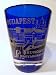 Budapest Hungary Cobalt Blue Shot Glass