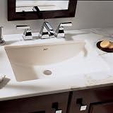American Standard 0614.000.020 Studio Undercounter Bathroom Sink, White