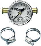 Mr. Gasket 1560 Fuel Pressure Gauge with In-Line Adapter
