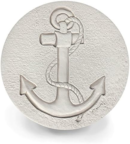 Anchor Coasters - Absorbent Nautical Drink Coasters - Set of 4