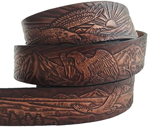 High Springs Leather Eagle with Mountain Leather Belt (34)