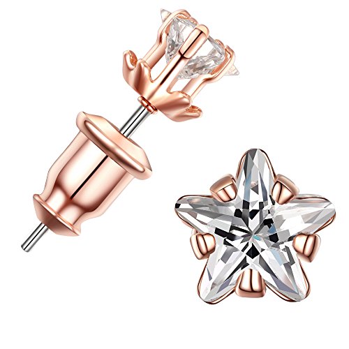 PLEMO ピアス ピンクゴールド プレゼント ジュエリー 星形 スター 二個セット JE-02