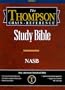 Thompson Chain Reference Bible (Style 610black) - Regular Size NASB - Genuine Leather