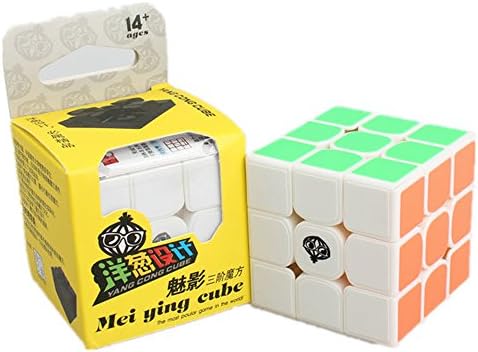 Kingcube Moyu Cong Design Meiying 3x3 White Magic cube Yangcong Meiying 3x3x3 speed cube