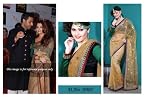 Aishwarya Rai Designer Bollywood Saree Sari - 9005