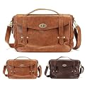 TAMARIS Handtasche, Business-Bag, Schultertasche, 2 Farben: mocca braun oder nut braun antik