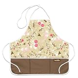 Bumkins Waterproof Toddler Apron - Flutter Floral