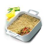 Revol Belle Cuisine BC1516-1 Deep Square Baking Dish, 6.25 x 6.25 x 2.5, 1.1 qt