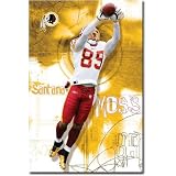 Washington Redskins (Santana Moss, Catching Football) Sports Poster Print - 22x34