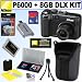 Nikon Coolpix P6000 13.5MP Digital Camera + 8GB Deluxe Accessory Kit w/ Nikon 2 Year Extended Warranty