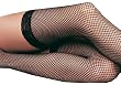 Fishnet Lace Top Thigh High Stocking