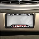 New Jersey Nets Black Plastic License Plate Frame