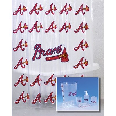 Atlanta Braves 7 Piece Frosty Bath Set