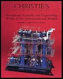 Christies Auction Catalog, TITLED: Exceptional Scientific & Engineering Works of Art, Instruments and Models. April 1999 Sale 8351.