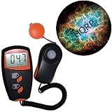 HQRP Digital LUX / Light Meter LX-1010BS /w LCD display plus HQRP Coaster