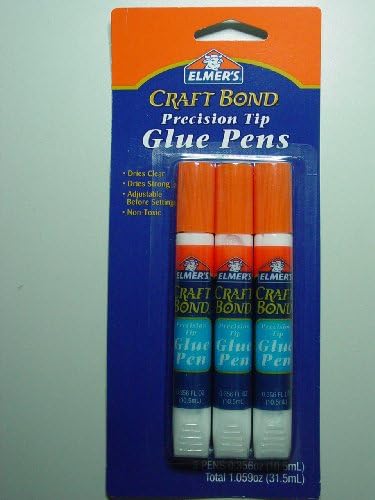 Elmer's Craft Bond Precision Tip Glue Pens - 3 Pens