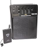 Nady WA 120 Portable PA System with Wireless Omni-Lavaliere Mic, Channel N