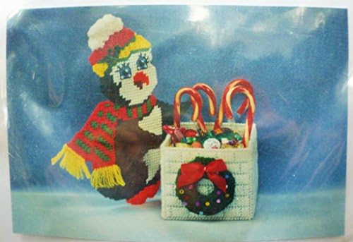 Luvlee Designs Penguin Goodie Holder Plastic Canvas Kit # LL1292