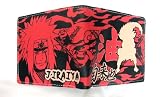 NARUTO:Jiariya Silhouette Blk Red Wallet