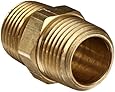 Anderson Metals 56122-08 1/2-Inch Brass Hex Nipple