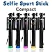 Sleep More Selfie Stick for iPhone 5, 6, 6 Plus and Android Smartphones