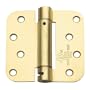 Global CPS4040-R-US4-M Commercial Grade Full Mortise Spring Hinge, Satin Brass