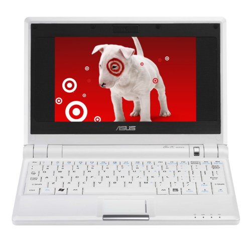 ASUS Eee PC 4G 7 Screen 900 MHz Intel Celeron Processor 512 MB RAM 4 GB Hard Drive XP Home Preloaded Pearl White