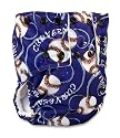 Mommy's Touch All-In-One, One-Size Diaper (Baseball Print)