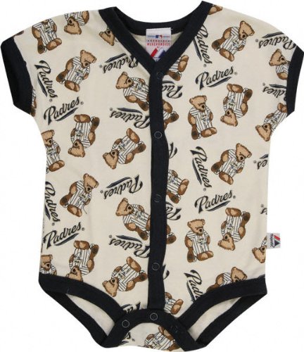 San Diego Padres Baby All-Over Print French Creeper