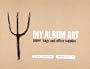 DIY Album Art: Paper Bags and Office Supplies