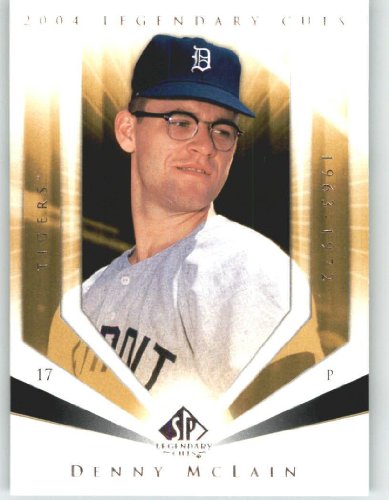 2004 SP Legendary Cuts #24 Denny McLain - Detroit Tigers (Baseball Cards)