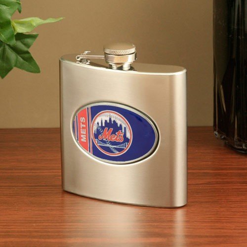 New York Mets Stainless Steel Flask