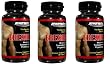 EREXOR Male Enhancement Penis Enlargement Pills - Pack of 3 Bottles- 180 Capsules