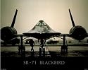 SR-71 Blackbird (On Ground) Art Poster Print - 16" X 20"
