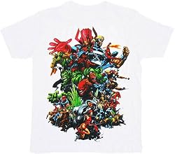 Marvel Mad Superheroes Tangle White T-shirt Tee
