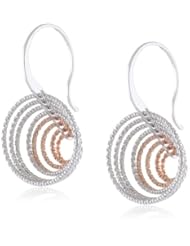 Greg Anthony Two-Tone Swirl Earrings