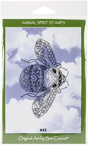 Earthart International EA564508 Cling Stamp 4.25 x 7 in. - Bee