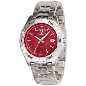 49ers Fossil Men's NFL Applied Watch