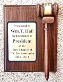Gavel Plaque by Valley Forge