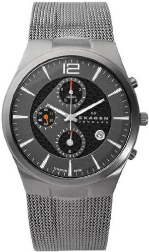 Skagen Denmark Mens Watch Titanium Chronograph #906XLTTM Skagen Denmark Mens Watch Titanium Chronograph #906XLTTM