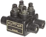 Morris Products 96142 Underground Insulation Piercing Connector, 2 Ports, 2 - 350mcm Cable Range, 185in-lb Torque, 7