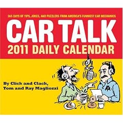 Car Talk 2011 Desk Calendar